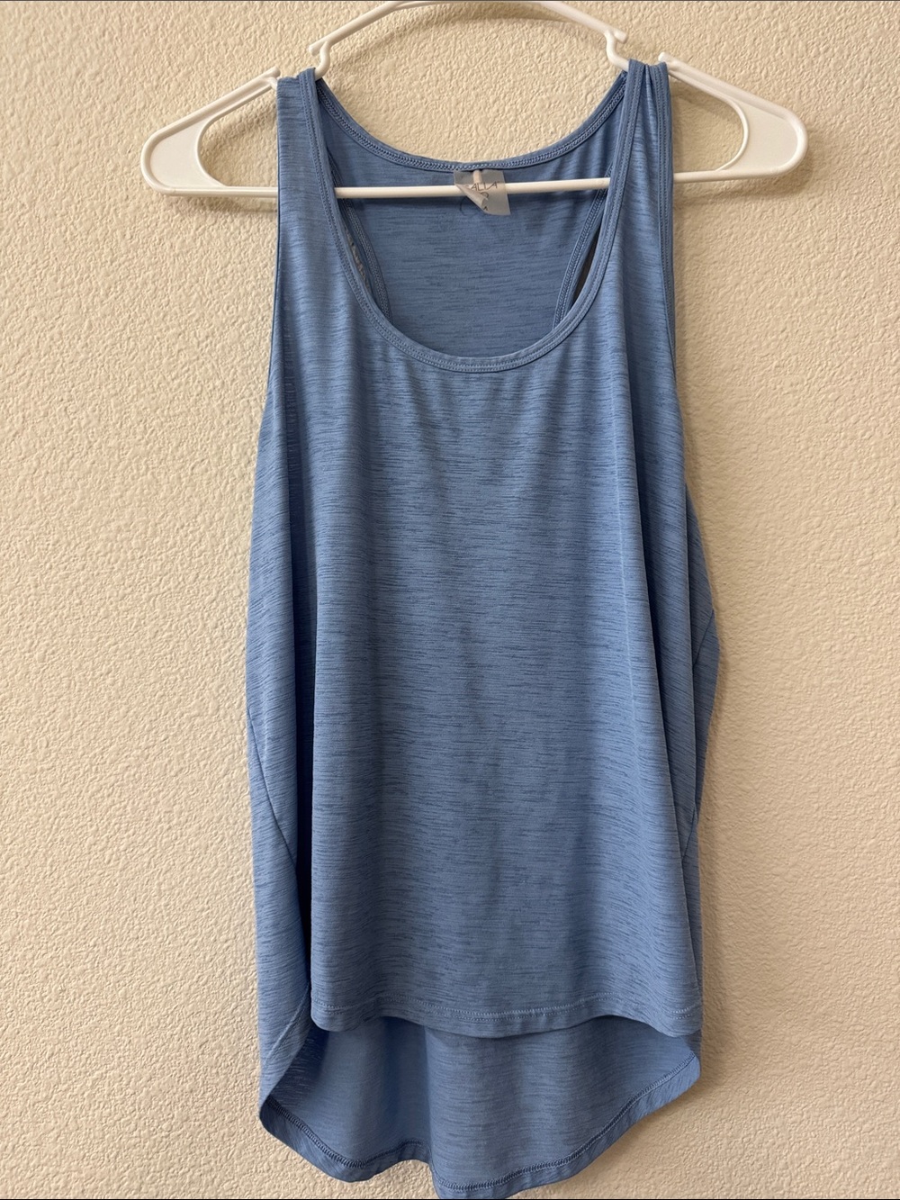 CALIA by Carrie Underwood Blue Scoop Neck Performance Tank